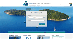 Desktop Screenshot of anamoreyachting.com